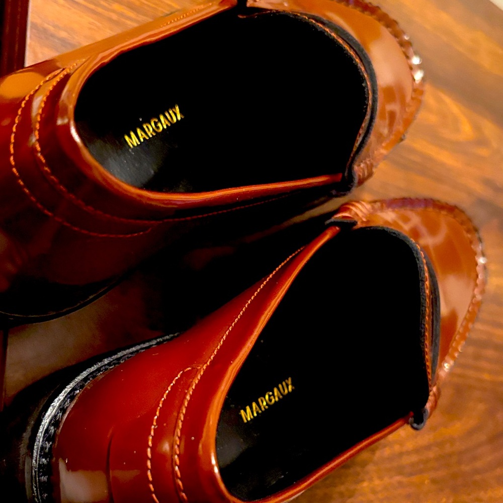 Margaux Cognac Leather Loafers